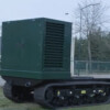 High speed tracked crawler for CPT machine
